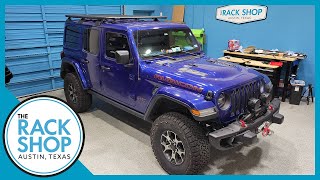 20182024 Jeep Wrangler JL RhinoRack Backbone  Pioneer Platform Complete Roof Rack  The Rack Shop [upl. by Tillinger192]