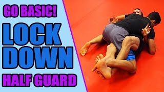 GO BASIC Lockdown Half Guard Fundamental sweeps [upl. by Gauldin]