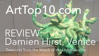 Review Damien Hirst at the Venice Biennale  Treasures from the Wreck of the Unbelievable [upl. by Aleac]