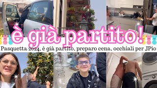 È già partito Pasquetta 2024 proviamo gli occhiali a JPio prepariamo la cena debbyg vlog💕 [upl. by Anum348]