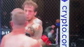 Collin Anglin vs Melsik Baghdasayran BRUTAL KO [upl. by Hsitirb]