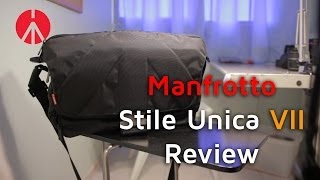 Manfrotto Stile Unica VII messenger bag review [upl. by Jc945]