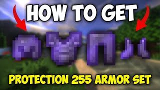 How to Get PROTECTION 255 Armor Set in Minecraft 121 [upl. by Yraek75]