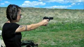 The Millers Shoot The Ruger P90 45 ACP Handheld Tank [upl. by Namijneb601]