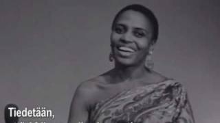 Miriam Makeba Interview 1969 [upl. by Hagar]