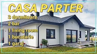 CASA doar cu PARTER si GARAJ Arata SUPERB si PRETUL la CHEIE este OK [upl. by Ahsiniuq]