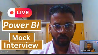 Live Interview of a Fresher  Power BI 😲 [upl. by Lerred86]