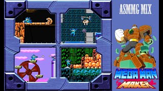 Mega Man Maker  ASMMG Mix  Full Game [upl. by Drehcir829]