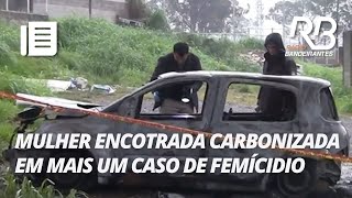 Motorista de aplicativo é preso em Mauá após atear fogo em carro e matar namorada [upl. by Yniattirb]