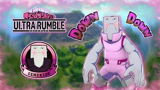 Cementoss is HARD To Play Kinda in My Hero Ultra Rumble [upl. by Yrahcaz]