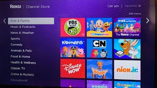 KIDS and Family friendly Streaming Service Apps on ROKU and other streaming devices [upl. by Kris]