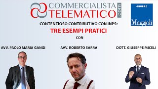 Contenzioso Contributivo con l’Inps Gestione Artigiani e Commercianti [upl. by Assenav746]