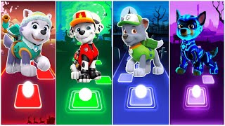 PAW Patrol The Mighty Movie Chase🌟 Rubble 🌟 Skye 🌟Marshall ☄️ Tiles Hop EDM Rush [upl. by Paris]