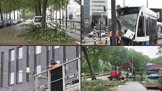 Países Bajos sufre la peor tormenta de verano de su historia  AFP [upl. by Miun363]