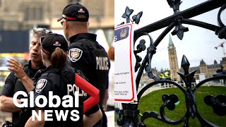 Ottawa police make arrests as city gears up for Canada Day weekend [upl. by Ecinad262]