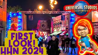 HHN 2024 At Universal Studios Hollywood  Ghostbusters Insidious And More [upl. by Elder]