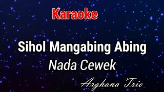 Karaoke  Sihol Tu Dainang Nada Rendah [upl. by Llet322]