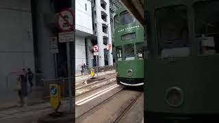 Riding a tramhongkong [upl. by Nieberg69]