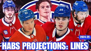 202425 Canadiens Roster [upl. by Sokcin]