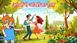 classic cartoon  Romantic songhindisong song animation cartoon funnycomedy bollywood [upl. by Tavia329]