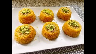 Stuffed Ktayef with almonds  Ktayefktaif farci aux amandes  قطايف محشي باللوز [upl. by Neelahtak]