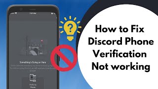 How to Fix Discord Phone Verification Not working Code not Received  2022 [upl. by Olathe]