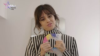 Camila Cabello wins Best Female at the Global Awards 2018 [upl. by Zamora]