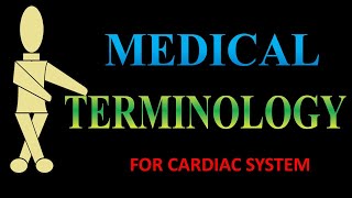 Medical terminology for Cardiac system Circulatory system [upl. by Lilllie316]