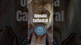 Uppsala Cathedral 🇸🇪❤️ sweden traveldestination topvisitingplaces church relaxing happy [upl. by Nwahsak83]