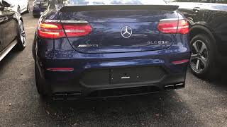 First Mercedes AMG GLC63S Coupe in the US Cold Start [upl. by Ramberg32]