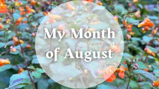 My Month of August  2024 [upl. by Naxor]