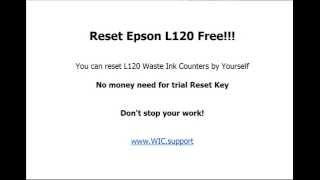 Free Resetter Epson L120 L380 L3110 L3150 L3160 L3210 L3250 ET2750  reset it by Youself [upl. by Habeh87]