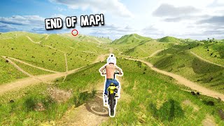 EXPLORING THE BIGGEST FREE RIDE MAP IN MX BIKES [upl. by Marisa]