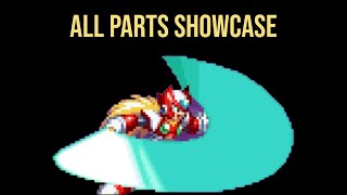 All parts demonstration in Mega Man X6 from Mega Man X Legacy Collection 2 [upl. by Demeyer]