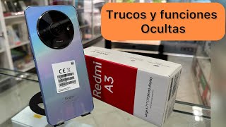 TRUCOS Y FUNCIONES OCULTAS  Xiaomi Redmi A3 [upl. by Carmencita189]