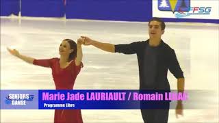 Marie Jade LauriaultRomain Legac  FD  Masters 2017 [upl. by Kcirrek775]