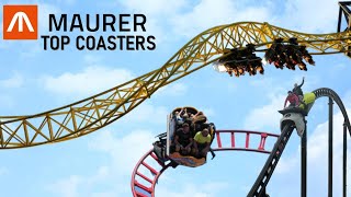 Top 20 Roller Coasters from Maurer [upl. by Vigor]