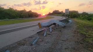 Reporters Videographers My Guide of Elements of a Guardrail Crash to Capture for BRoll Footage [upl. by Heimer]