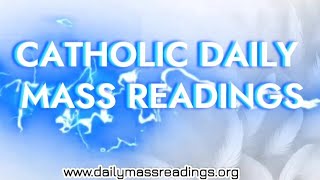 Catholic Mass Readings for today  July 31 2024 Wednesday of Seventeenth Week in Ordinary Time [upl. by Hassi949]