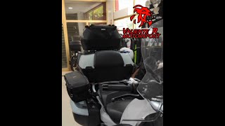 BOLSA XL08 GIVI MONOKEY  PORTAEQUIPAJES ISOTTA en BMW R1250RT  Valiente RMotorsport [upl. by Elva]