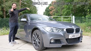 5 THINGS I LIKE   2018 F31 BMW 335d TOURING [upl. by Fong608]