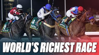 Saudi Shocker  Local Emblem Road Takes Worlds Richest Race  The Saudi Cup 2021 [upl. by Anitrebla]