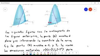 1431 Interpretación geométrica de las derivadas parciales [upl. by Martguerita359]