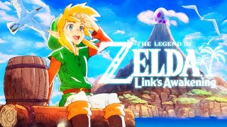 Zelda Links Awakening Switch  Full Game  No Damage 100 Walkthrough [upl. by Auqinehs503]