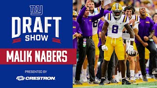 2024 Giants Draft Show  Round 1  New York Giants [upl. by Enelym]