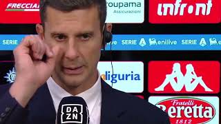 INTERVISTA THIAGO MOTTA POST GENOA VS JUVENTUS 03 quot Grande prestazione decisivo il cambio moduloquot [upl. by Beetner]