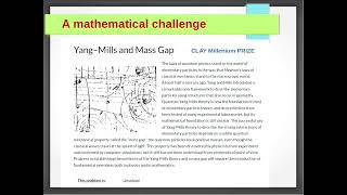 The challenges of YangMills theory by Prof Antonio GonzalezArroyo [upl. by Kassab]