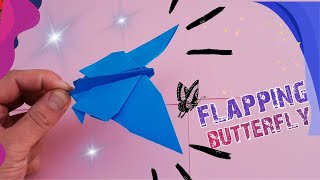 Origami Flapping Butterfly [upl. by Theall]