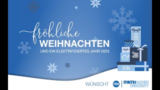 Fröhliche Weihnachten wünscht PEM [upl. by Einnek]