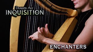 Enchanters Dragon Age Inquisition Tavern Song  violin  harp cover [upl. by Selima123]